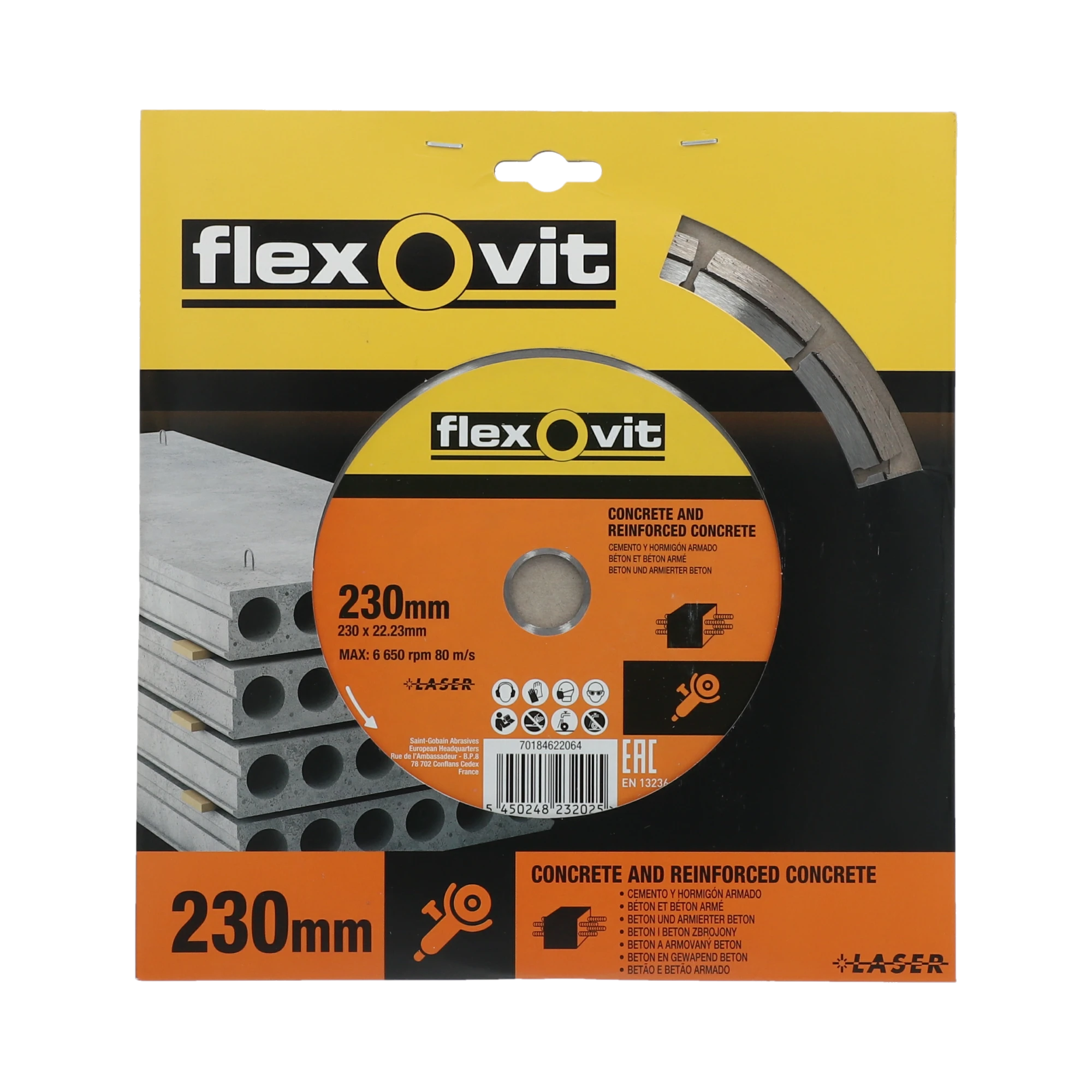 Flexovit dijamantski disk za beton i armirani beton