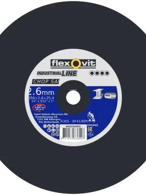 FLEXOVIT 356X2.6X25.4 A30S CHOP SAWS