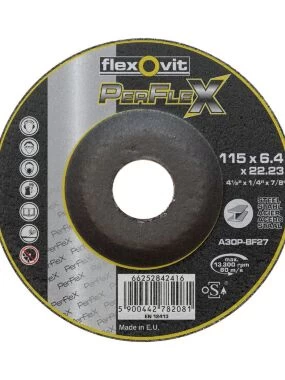 PERFLEX 115X6,4X22,23 A30P set 10 kom