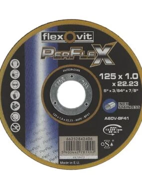 PERFLEX 125x1x22.23 A60V   RF41 PAK. 25 KOM.